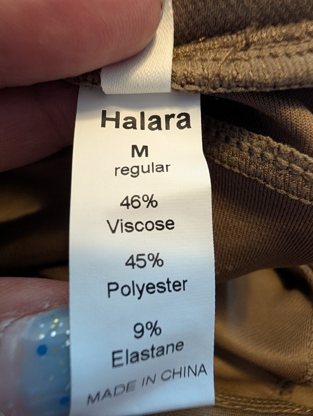 HALARA Flex Wide Leg Lounge Pants – Taupe – Women's Medium Regular NWOT - Picture 8 of 8